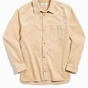 Urban Outfitters Big Corduroy Oversized Work Shirt Size L